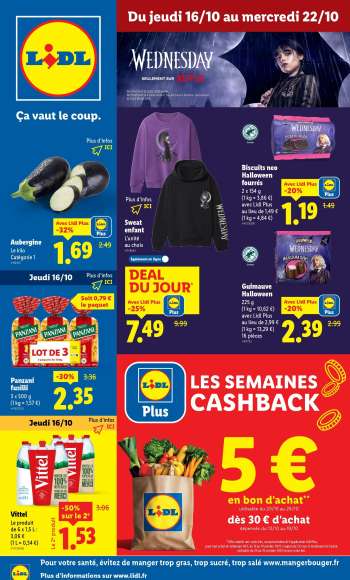 Catalogue Lidl - 16/10/2025 - 22/10/2025.