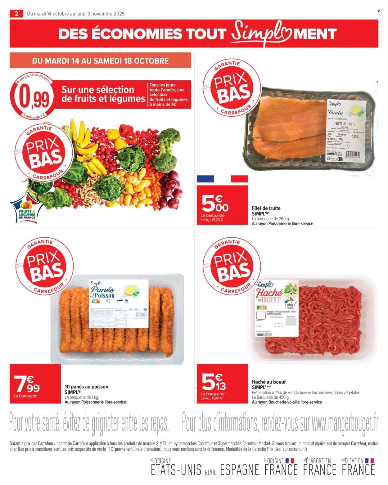 Catalogue Carrefour Market - 14/10/2025 - 03/11/2025. Page 2