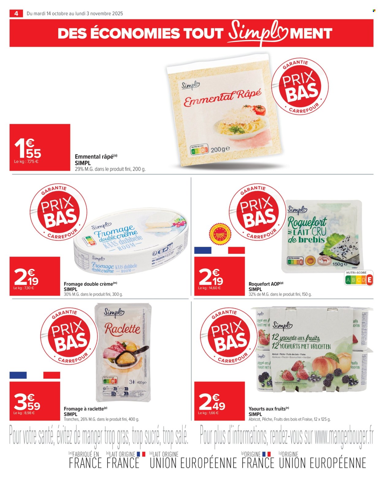 Catalogue Carrefour Market - 14/10/2025 - 03/11/2025. Page 4