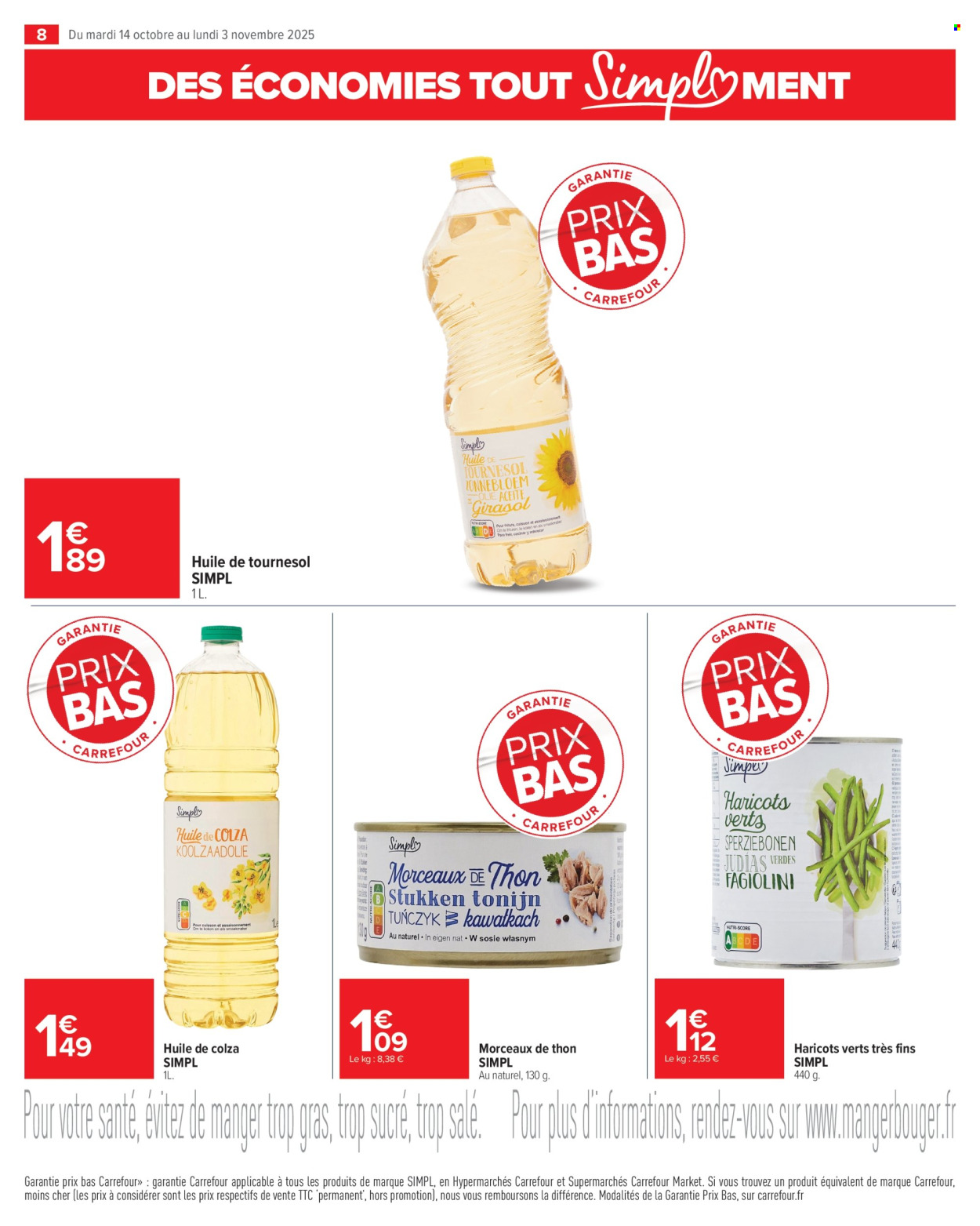 Catalogue Carrefour Market - 14/10/2025 - 03/11/2025. Page 8