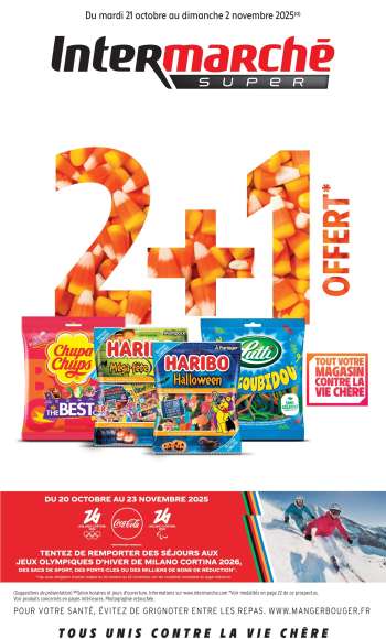 Catalogue Intermarché Super - 21/10/2025 - 02/11/2025.