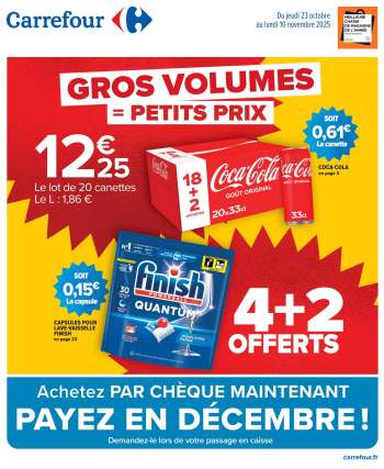 Catalogue Carrefour Hypermarchés - 23/10/2025 - 10/11/2025.