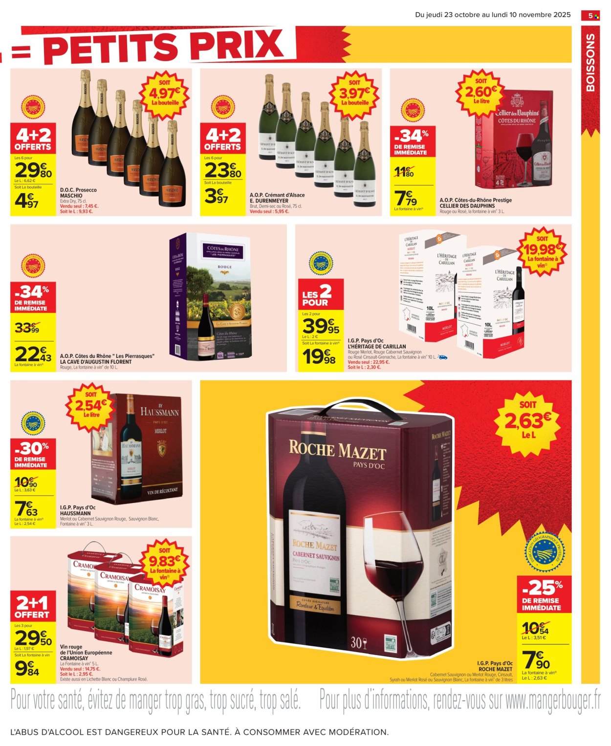 Catalogue Carrefour Hypermarchés - 23/10/2025 - 10/11/2025. Page 7