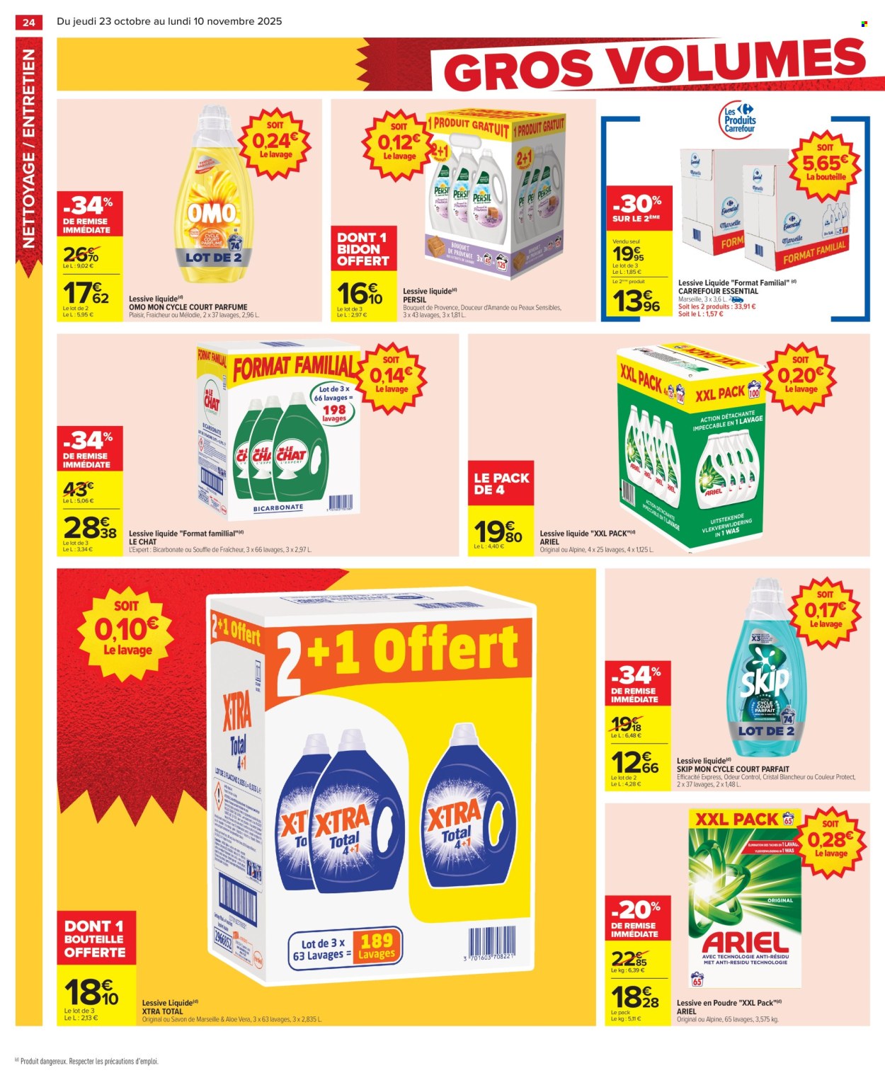 Catalogue Carrefour Hypermarchés - 23/10/2025 - 10/11/2025. Page 26