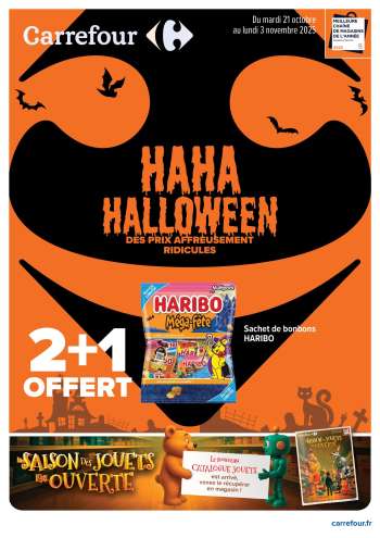 Catalogue Carrefour Hypermarchés - 21/10/2025 - 03/11/2025.