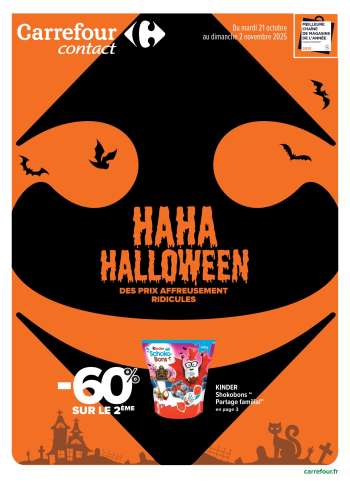 Catalogue Carrefour Contact - 21/10/2025 - 02/11/2025.