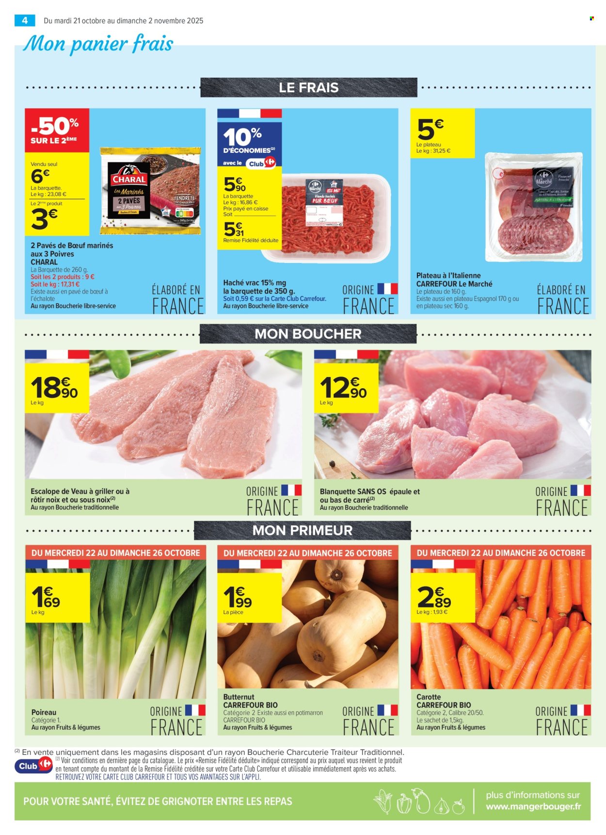 Catalogue Carrefour Contact - 21/10/2025 - 02/11/2025. Page 4