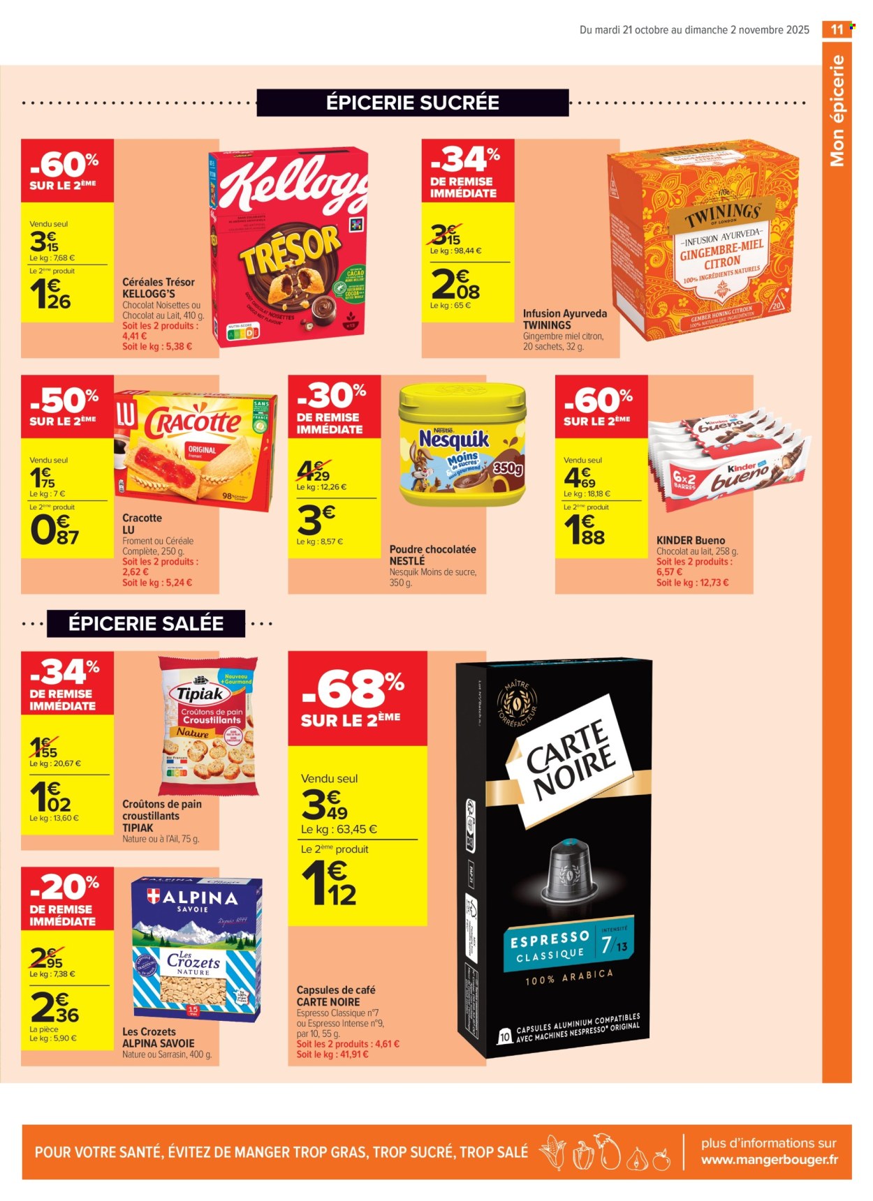 Catalogue Carrefour Contact - 21/10/2025 - 02/11/2025. Page 11