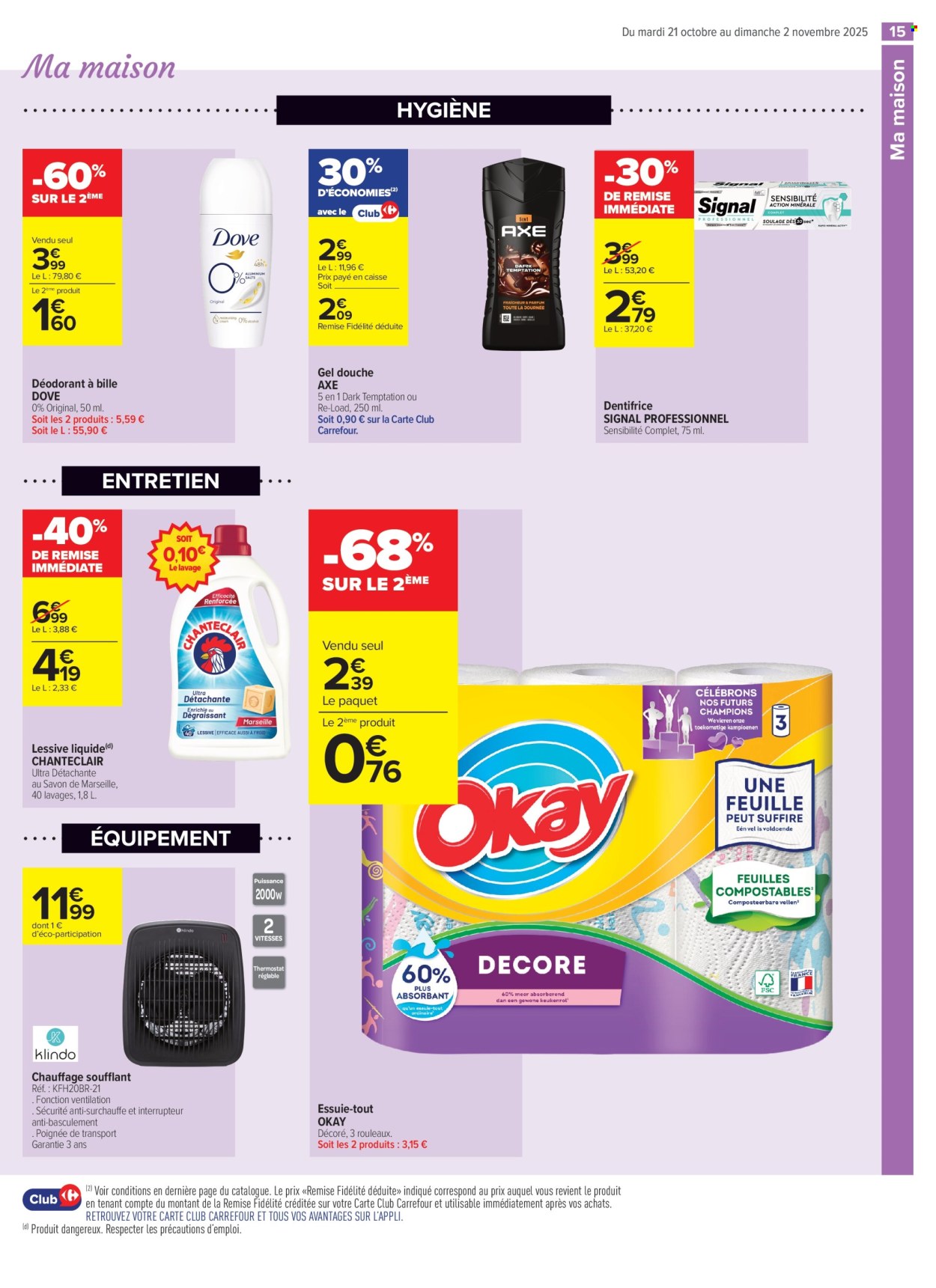 Catalogue Carrefour Contact - 21/10/2025 - 02/11/2025. Page 15