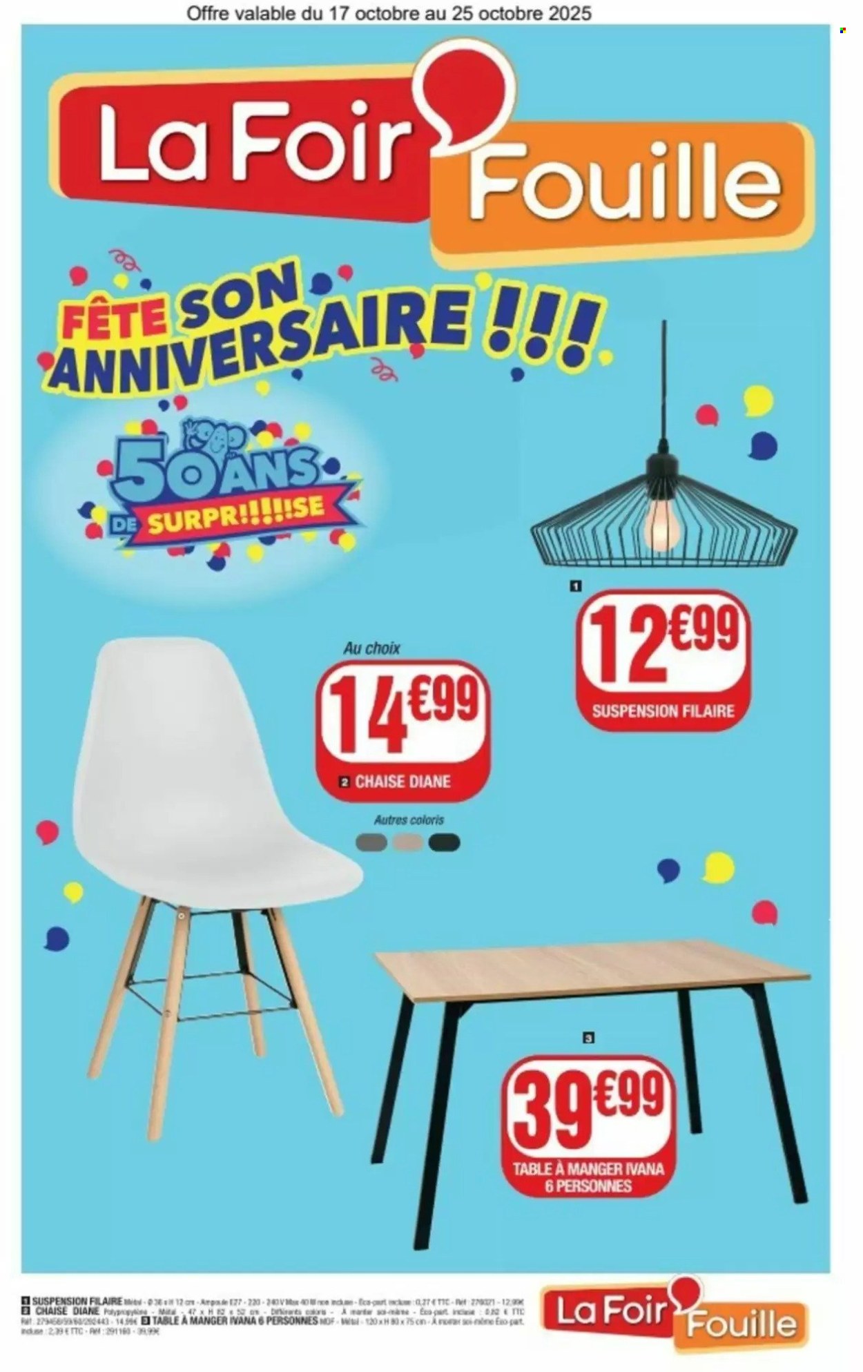 Catalogue La Foir'Fouille - 17/10/2025 - 25/10/2025. Page 1