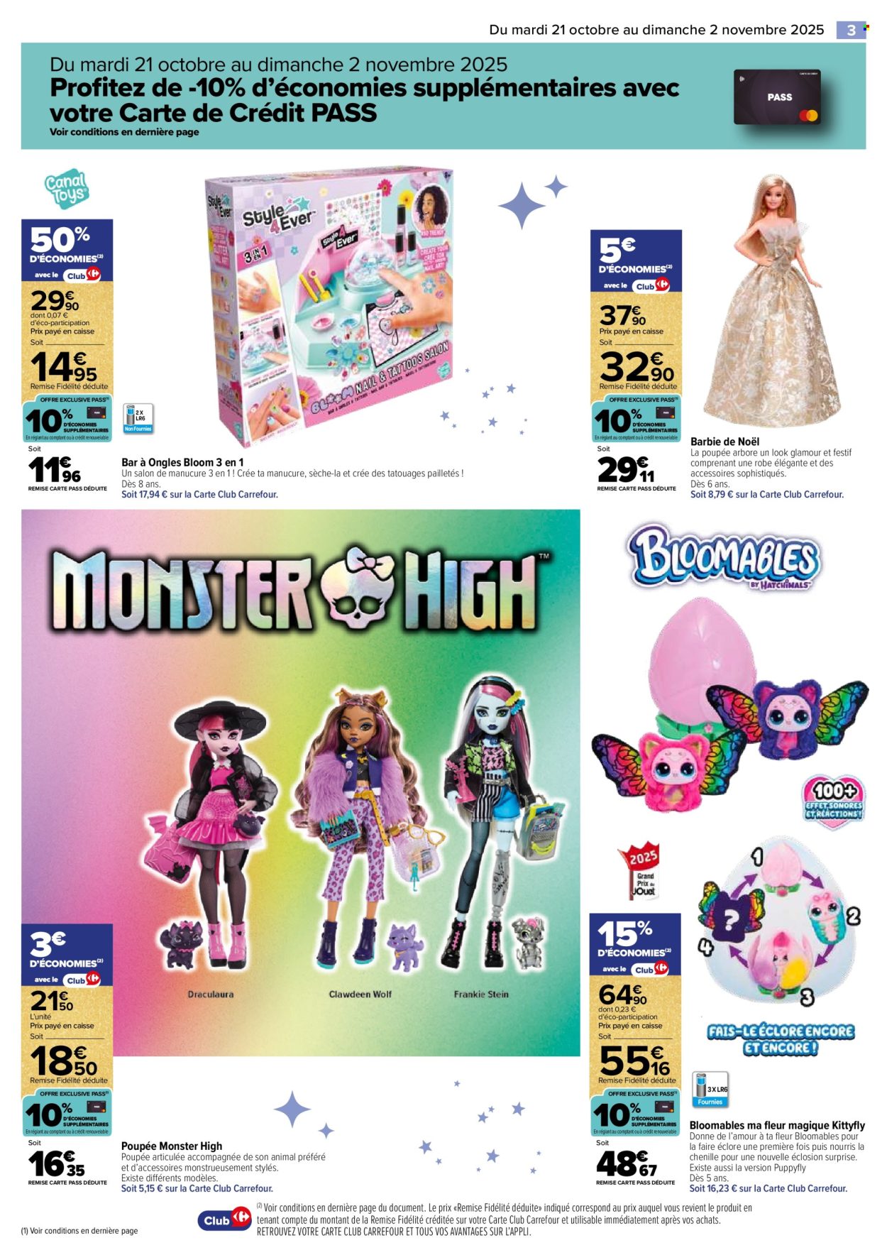 Catalogue Carrefour Hypermarchés - 21/10/2025 - 02/11/2025. Page 3