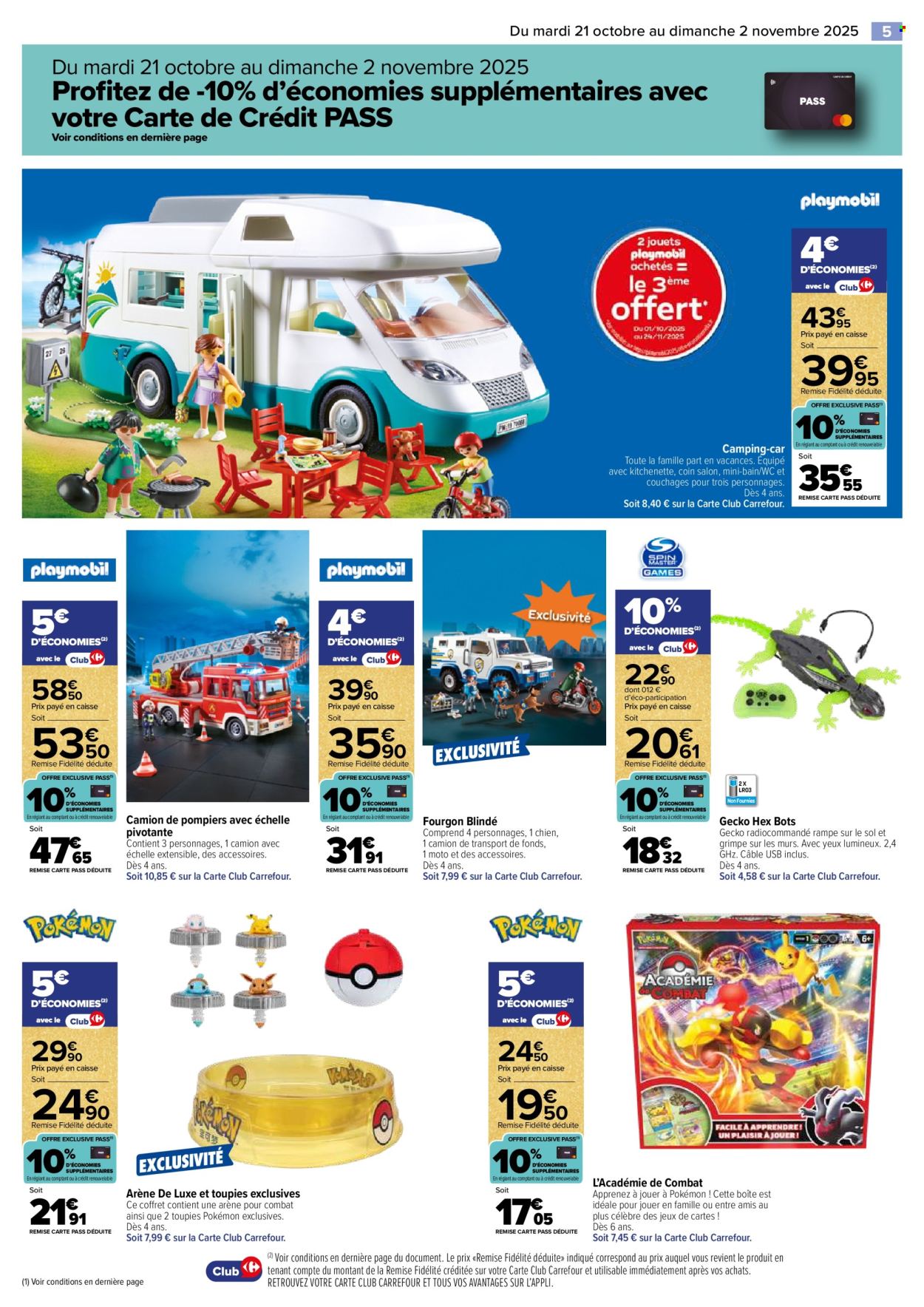 Catalogue Carrefour Hypermarchés - 21/10/2025 - 02/11/2025. Page 5