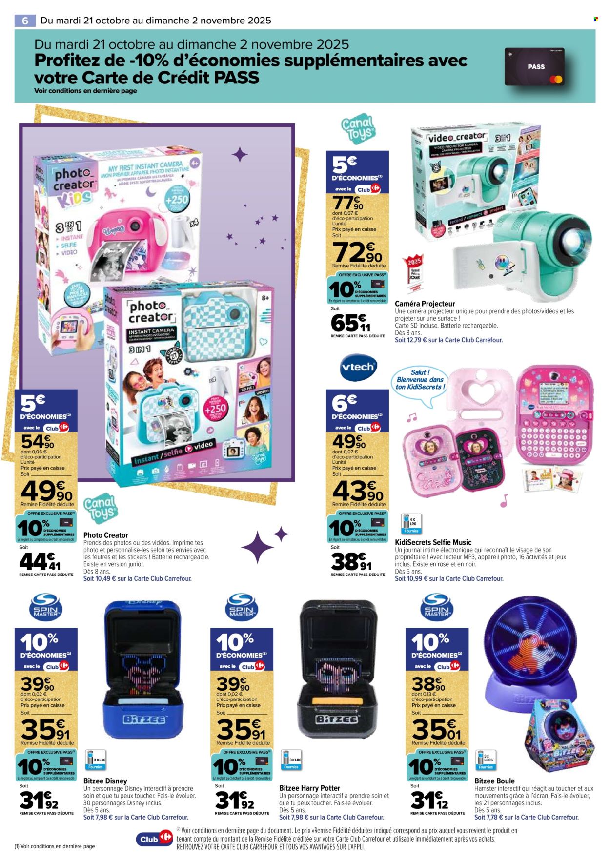 Catalogue Carrefour Hypermarchés - 21/10/2025 - 02/11/2025. Page 6