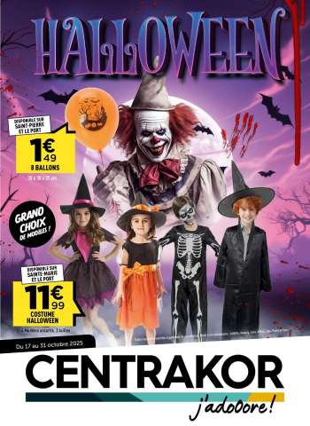 Catalogue Centrakor - 17/10/2025 - 31/10/2025.