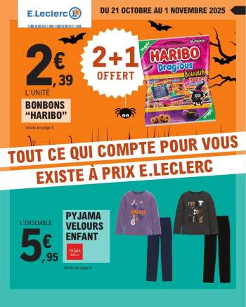 Catalogue E.Leclerc - 21/10/2025 - 01/11/2025.