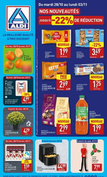 Catalogue ALDI - 28/10/2025 - 03/11/2025.