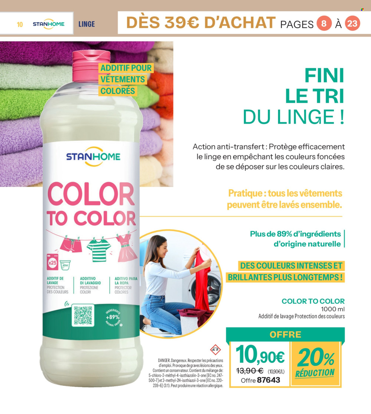 Catalogue Stanhome - 20/10/2025 - 09/11/2025. Page 10