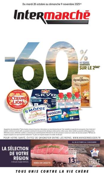 Catalogue Intermarché Super - 28/10/2025 - 09/11/2025.