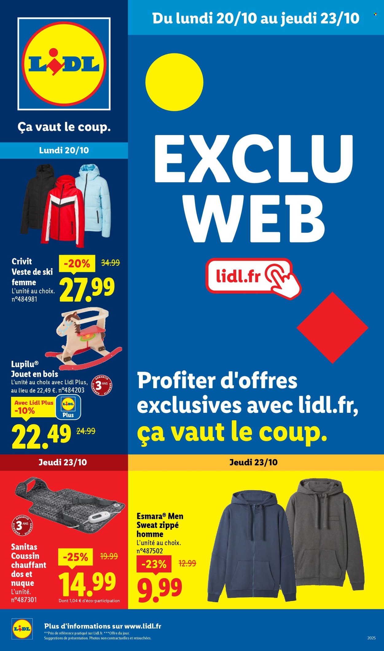 Catalogue Lidl - 20/10/2025 - 23/10/2025. Page 1