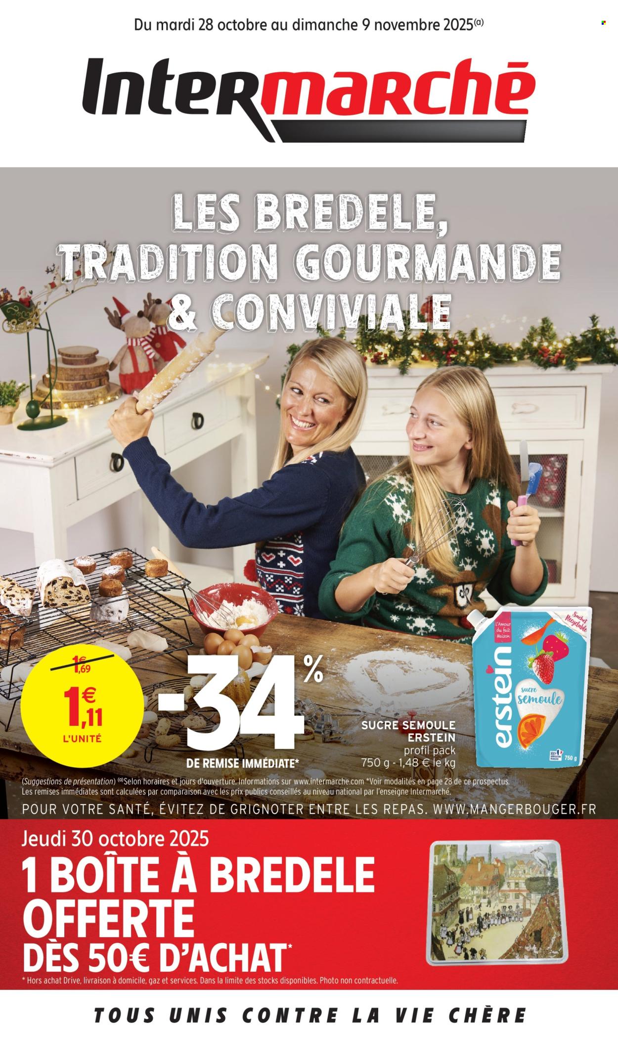 Catalogue Intermarché - 28/10/2025 - 09/11/2025. Page 1