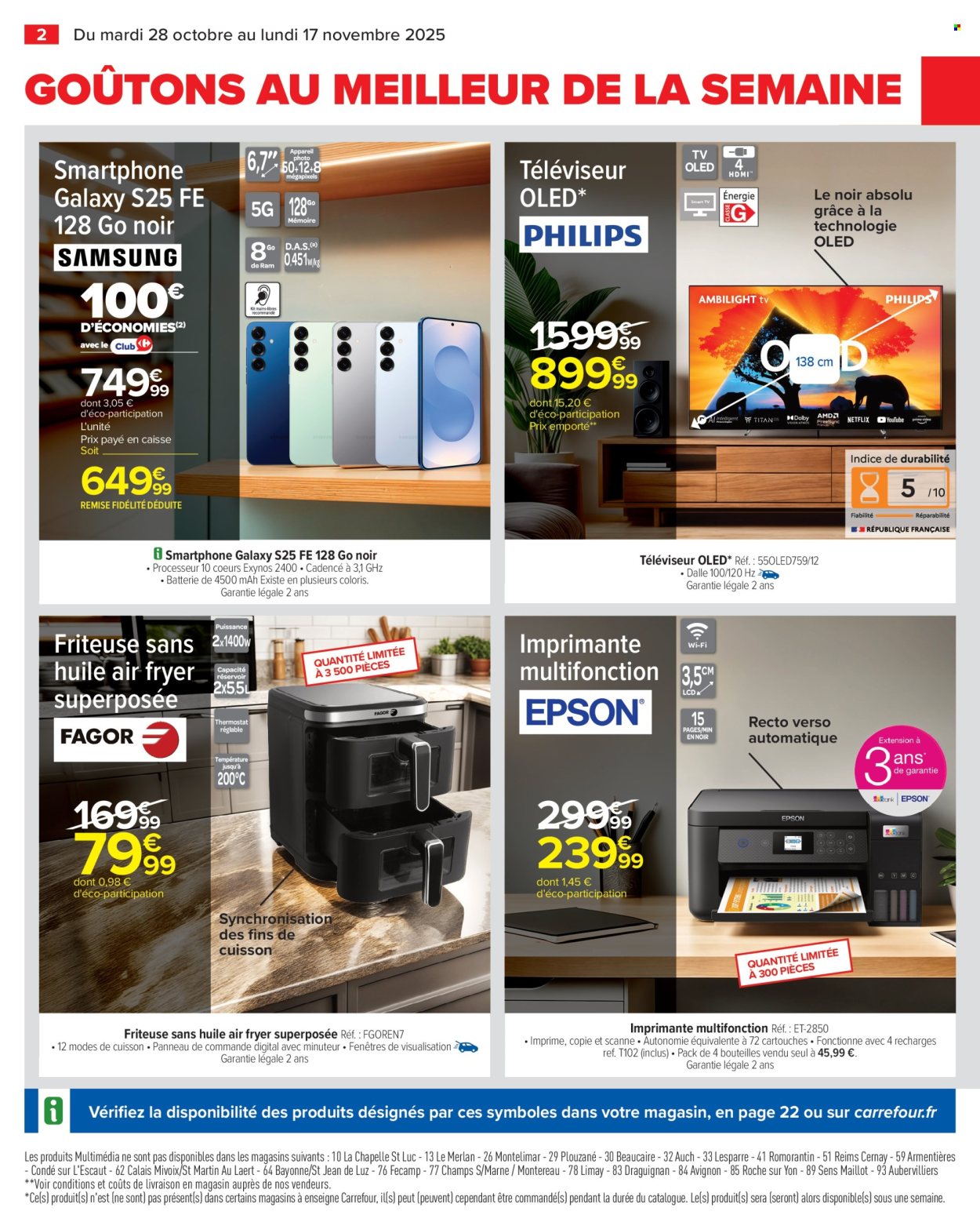 Catalogue Carrefour Hypermarchés - 28/10/2025 - 17/11/2025. Page 4