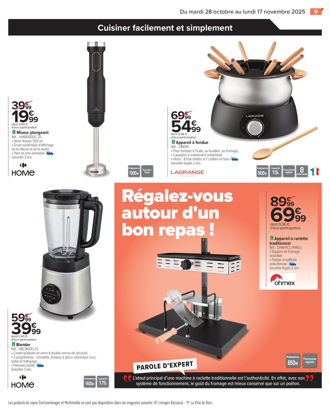 Catalogue Carrefour Hypermarchés - 28/10/2025 - 17/11/2025. Page 11