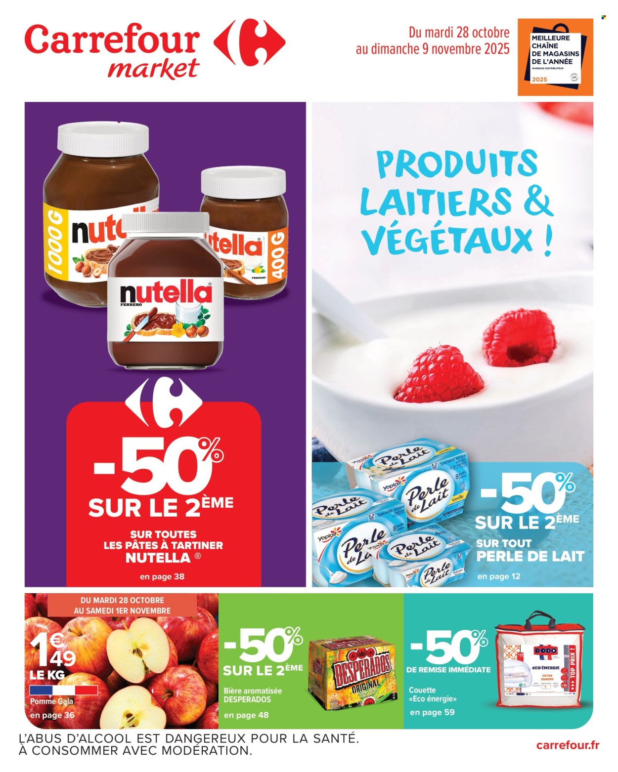 Catalogue Carrefour Market - 28/10/2025 - 09/11/2025. Page 1