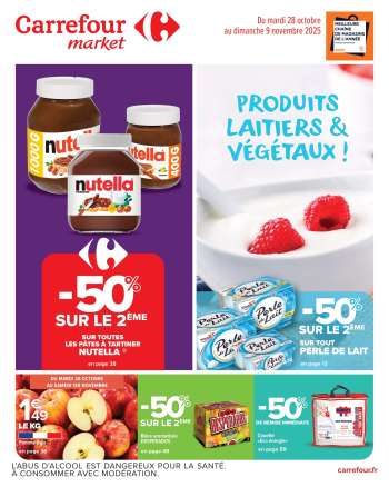 Catalogue Carrefour Market - 28/10/2025 - 09/11/2025.