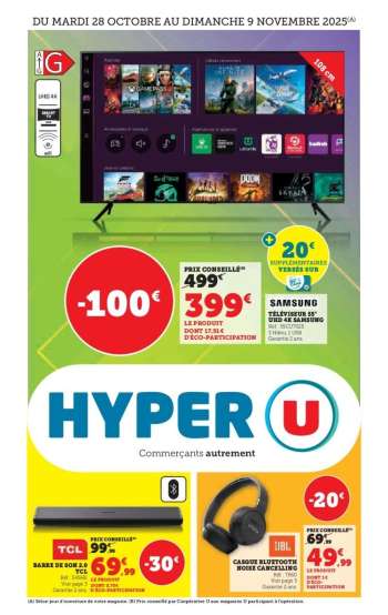 Catalogue HYPER U - 28/10/2025 - 09/11/2025.
