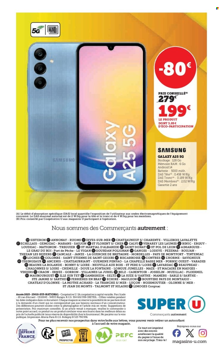 Catalogue SUPER U - 28/10/2025 - 09/11/2025. Page 16