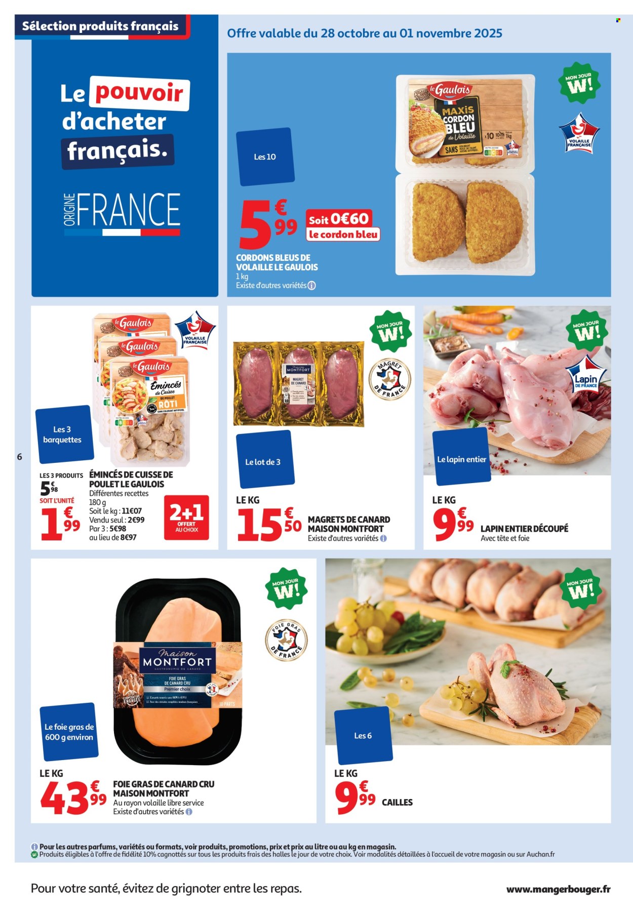 Catalogue Auchan - 28/10/2025 - 09/11/2025. Page 6