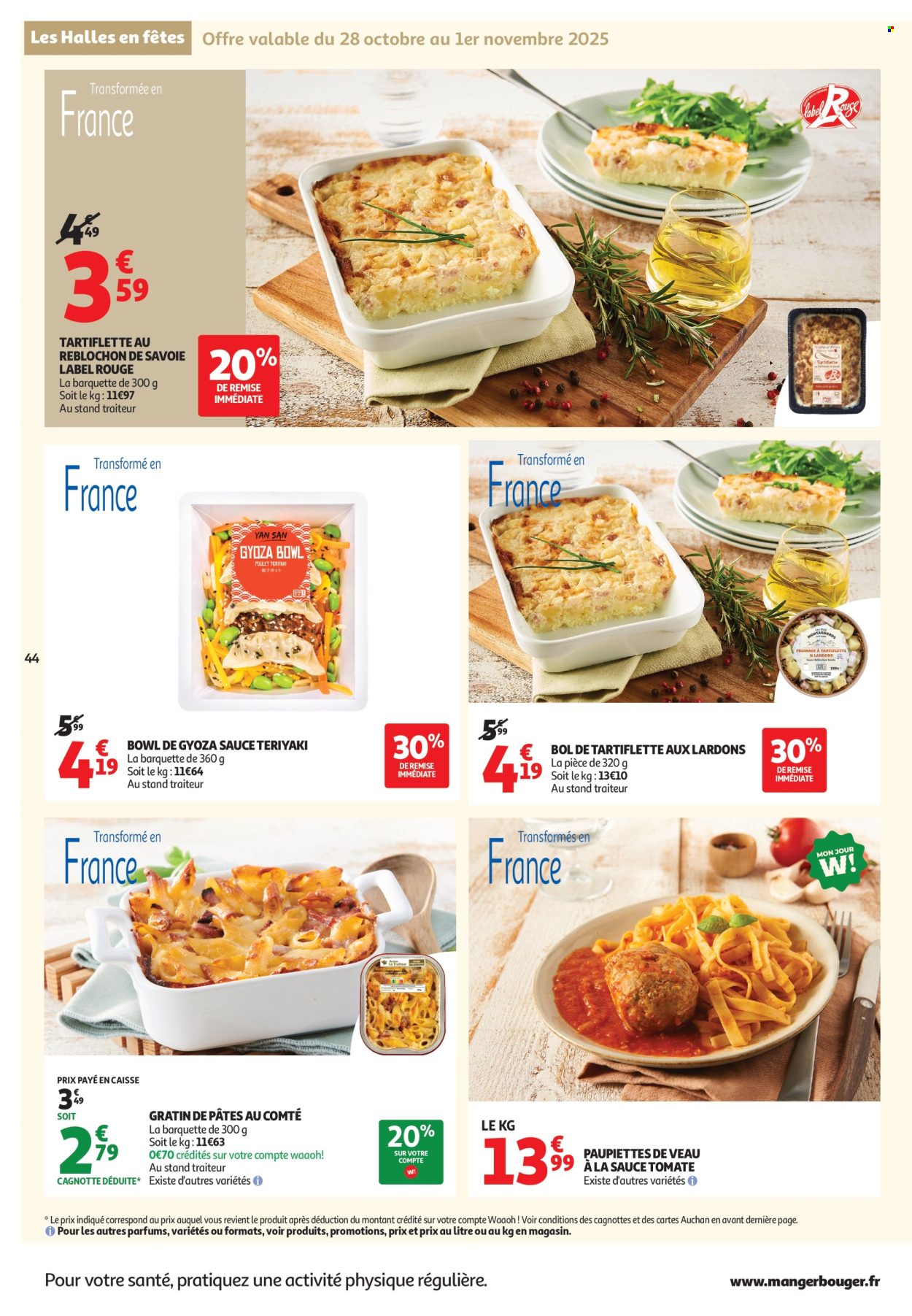 Catalogue Auchan - 28/10/2025 - 09/11/2025. Page 44