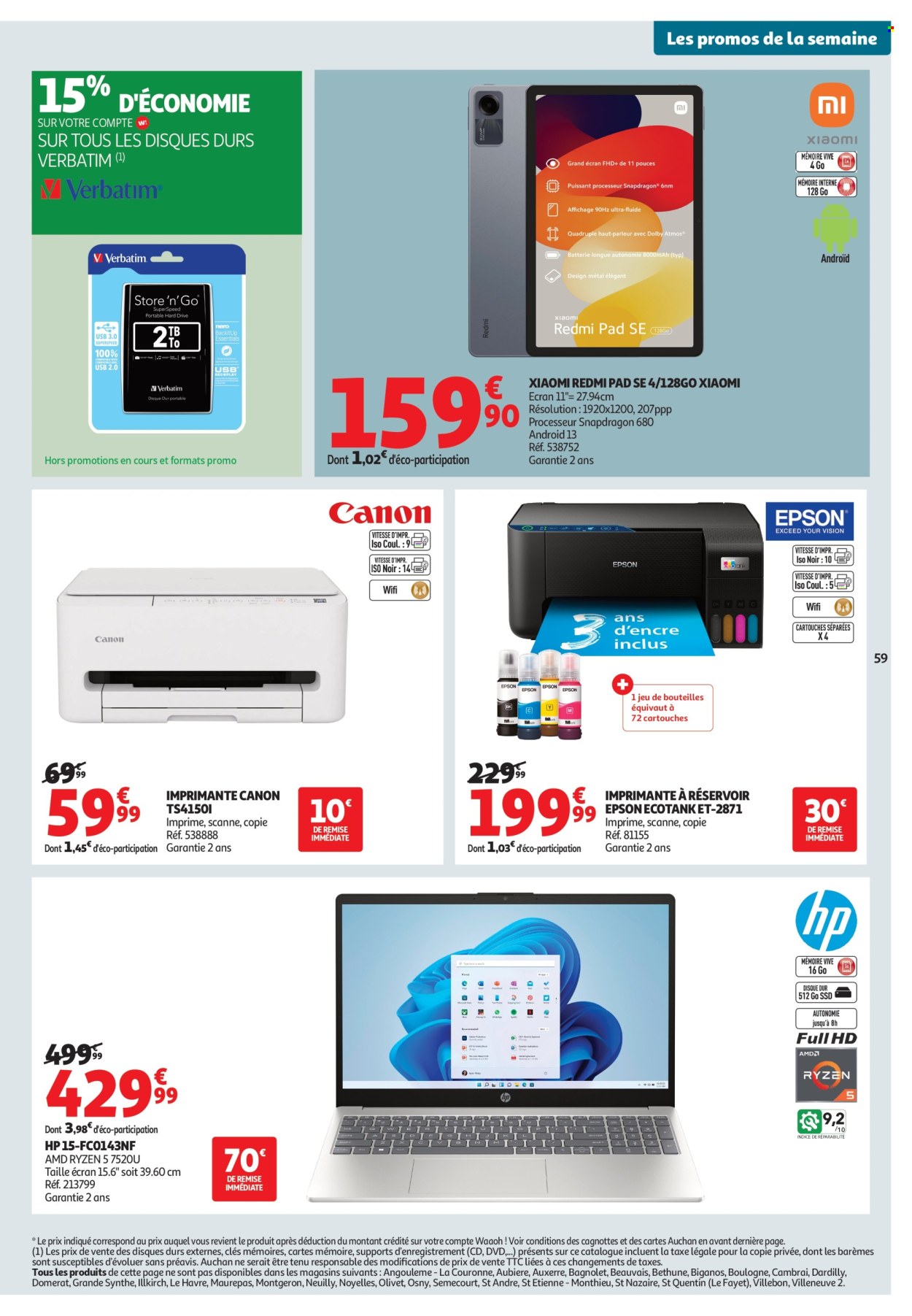 Catalogue Auchan - 28/10/2025 - 09/11/2025. Page 59