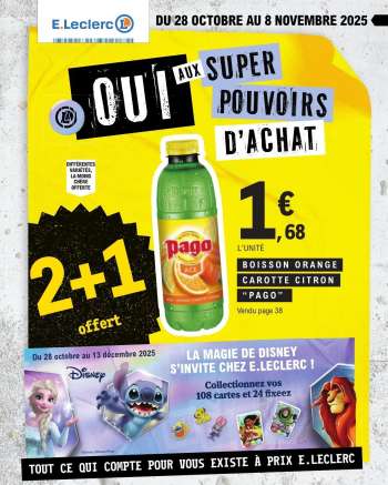 Catalogue E.Leclerc - 28/10/2025 - 08/11/2025.