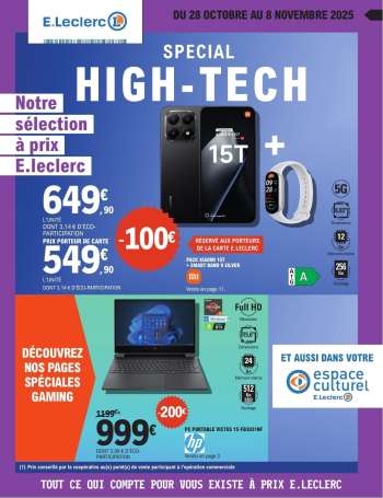 Catalogue E.Leclerc - 28/10/2025 - 08/11/2025.