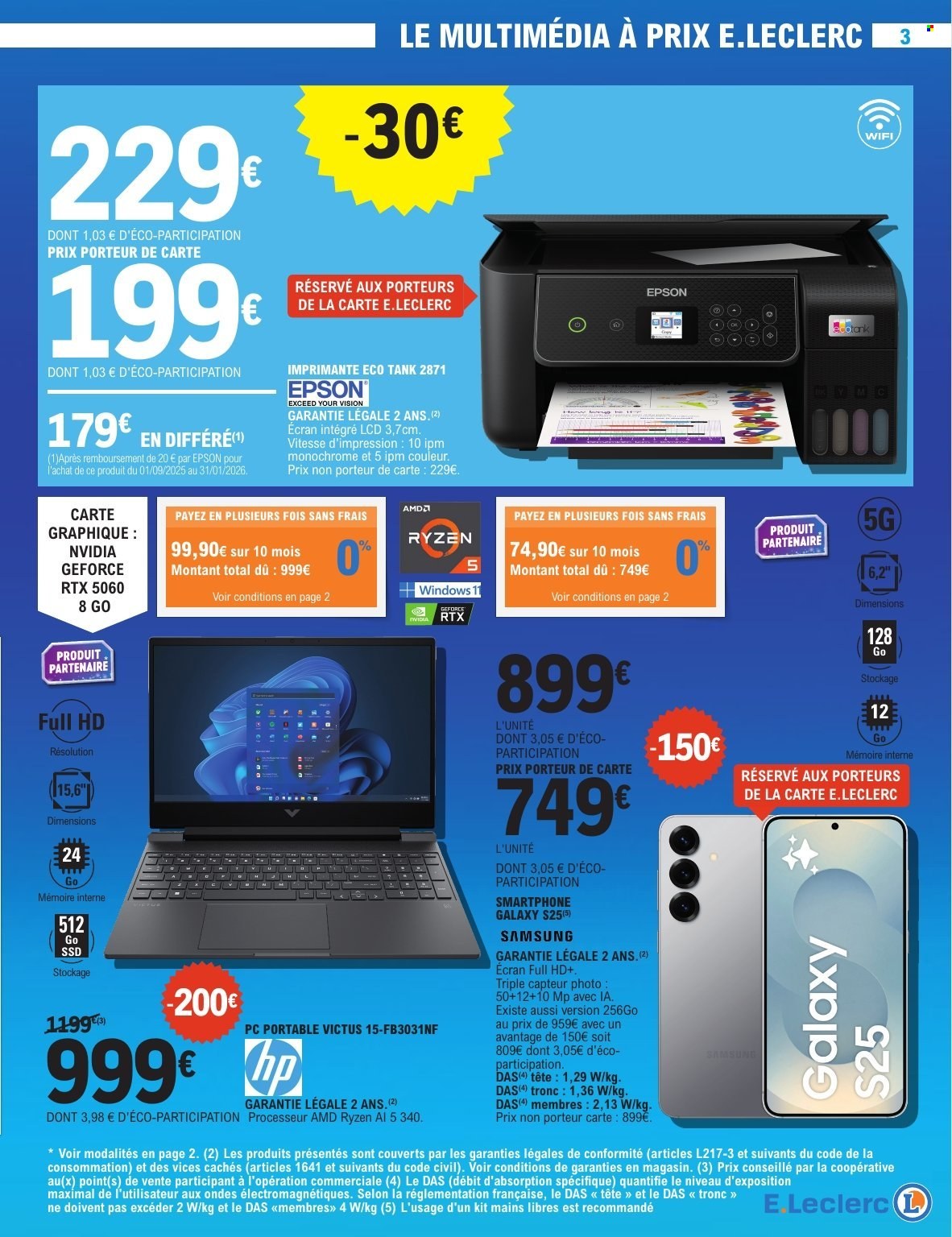 Catalogue E.Leclerc - 28/10/2025 - 08/11/2025. Page 3