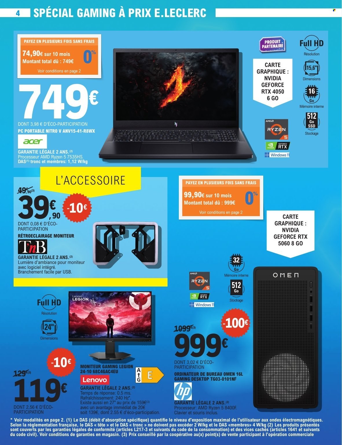 Catalogue E.Leclerc - 28/10/2025 - 08/11/2025. Page 4