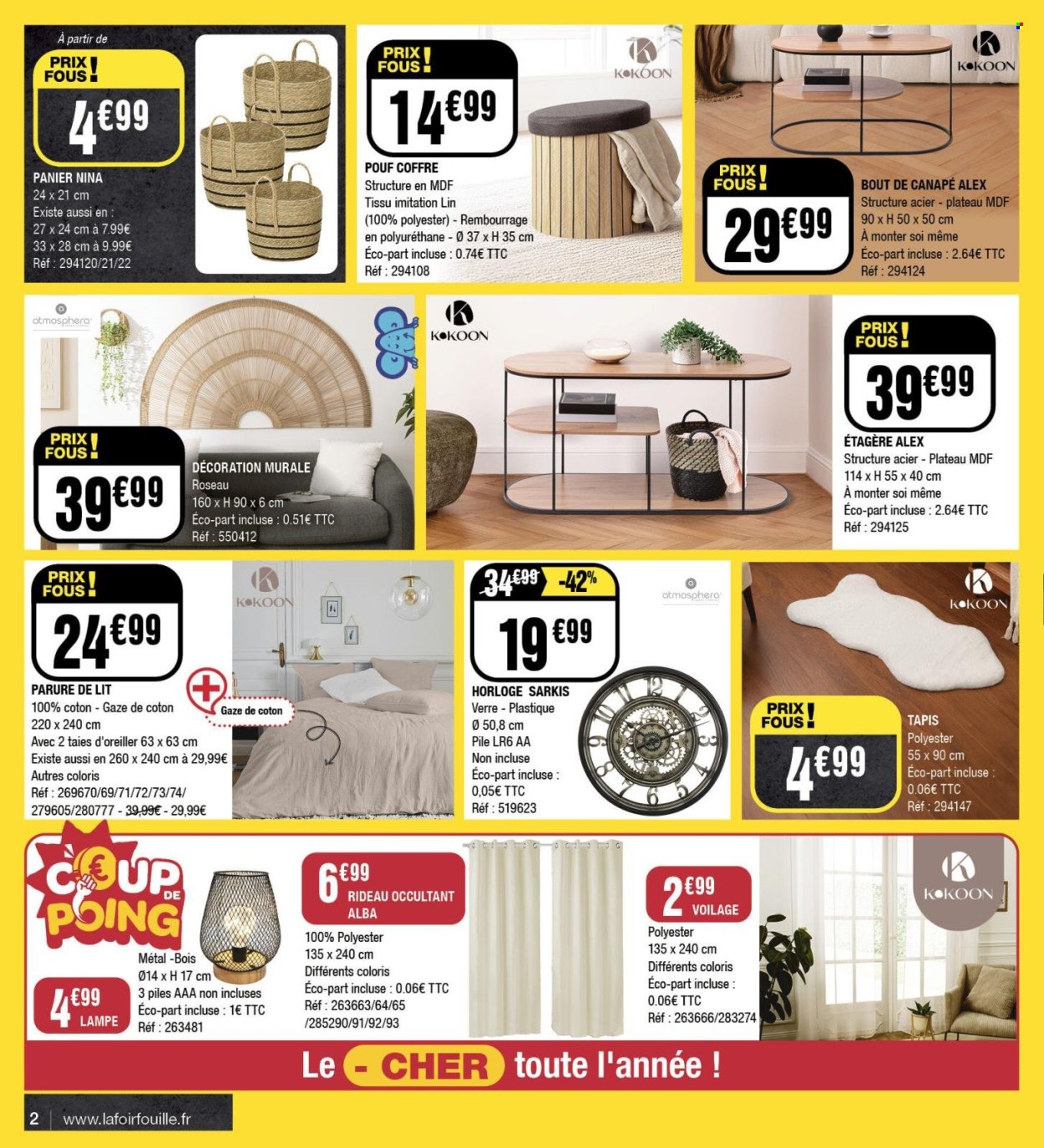 Catalogue La Foir'Fouille - 27/10/2025 - 02/11/2025. Page 2