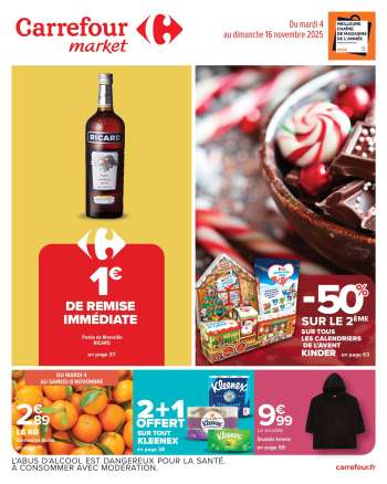 Catalogue Carrefour Market - 04/11/2025 - 16/11/2025.