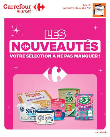 Catalogue Carrefour Market - 03/11/2025 - 30/11/2025.