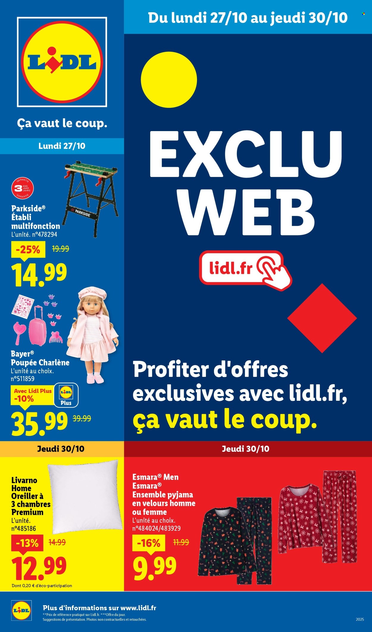 Catalogue Lidl - 27/10/2025 - 30/10/2025. Page 1