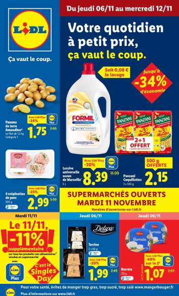 Catalogue Lidl - 06/11/2025 - 12/11/2025.