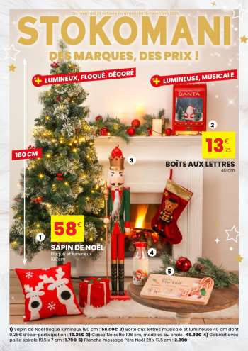 Catalogue Stokomani - 29/10/2025 - 16/11/2025.
