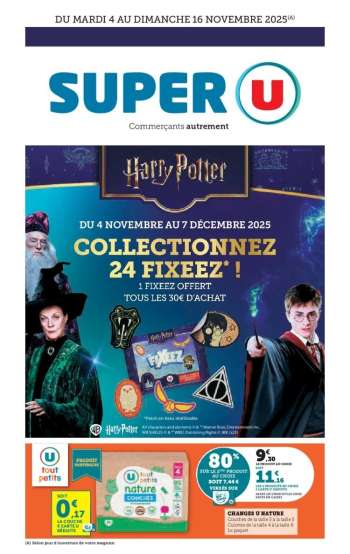 Catalogue SUPER U - 04/11/2025 - 16/11/2025.