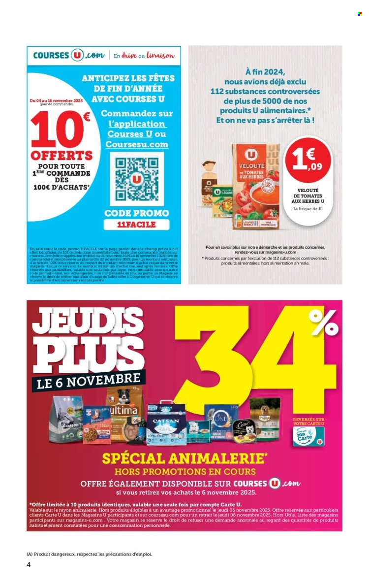 Catalogue SUPER U - 04/11/2025 - 16/11/2025. Page 4