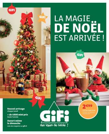 Catalogue GiFi - 04/11/2025 - 12/11/2025.