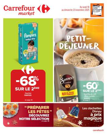 Catalogue Carrefour Market - 10/11/2025 - 23/11/2025.