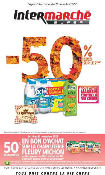 Catalogue Intermarché Super - 13/11/2025 - 23/11/2025.