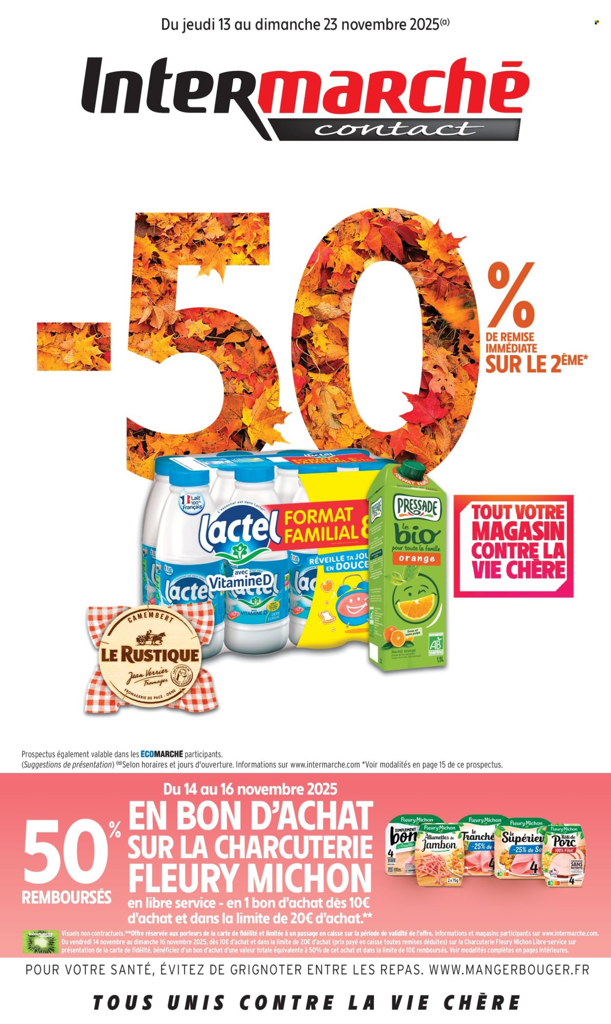 Catalogue Intermarché Contact - 13/11/2025 - 23/11/2025. Page 1