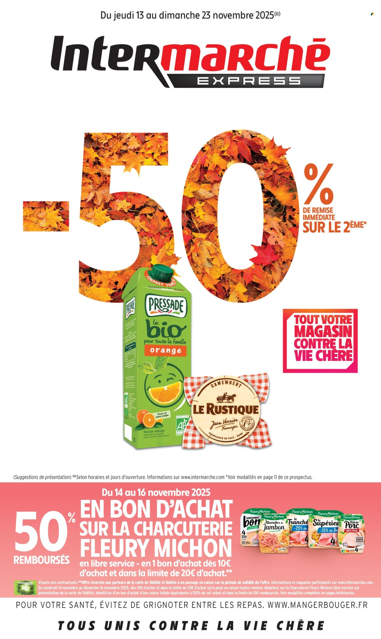 Catalogue Intermarché Express - 13/11/2025 - 23/11/2025. Page 1